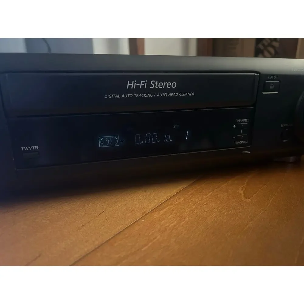 Sony SLV-775HF 4-Head Hi-Fi Stereo VCR Player  Tested & working No Remote